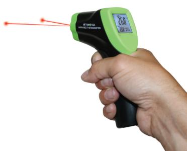Elma 610A Infrared thermometer with double lasersight