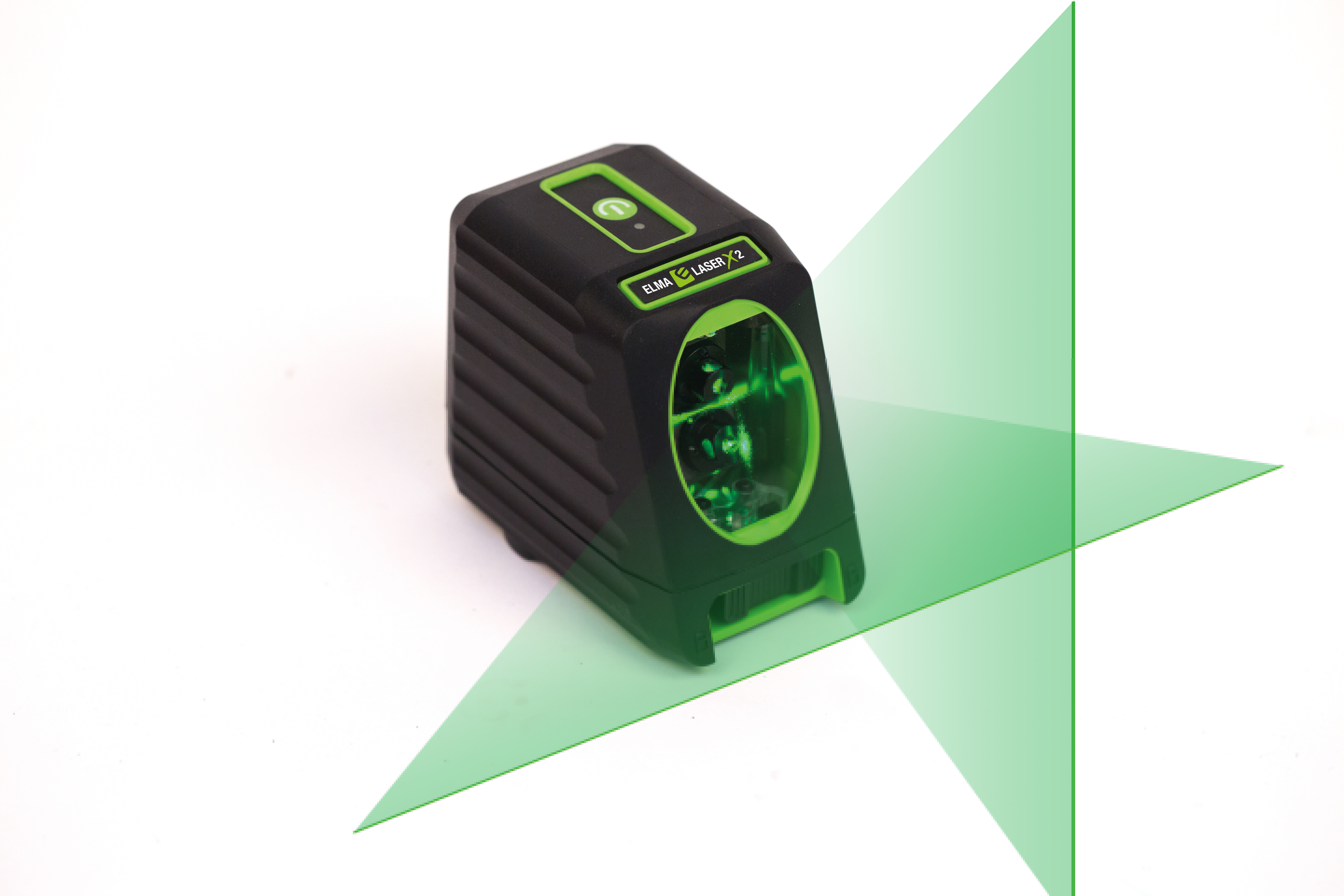 Elma Laser x2, green cross laser for increased visibility