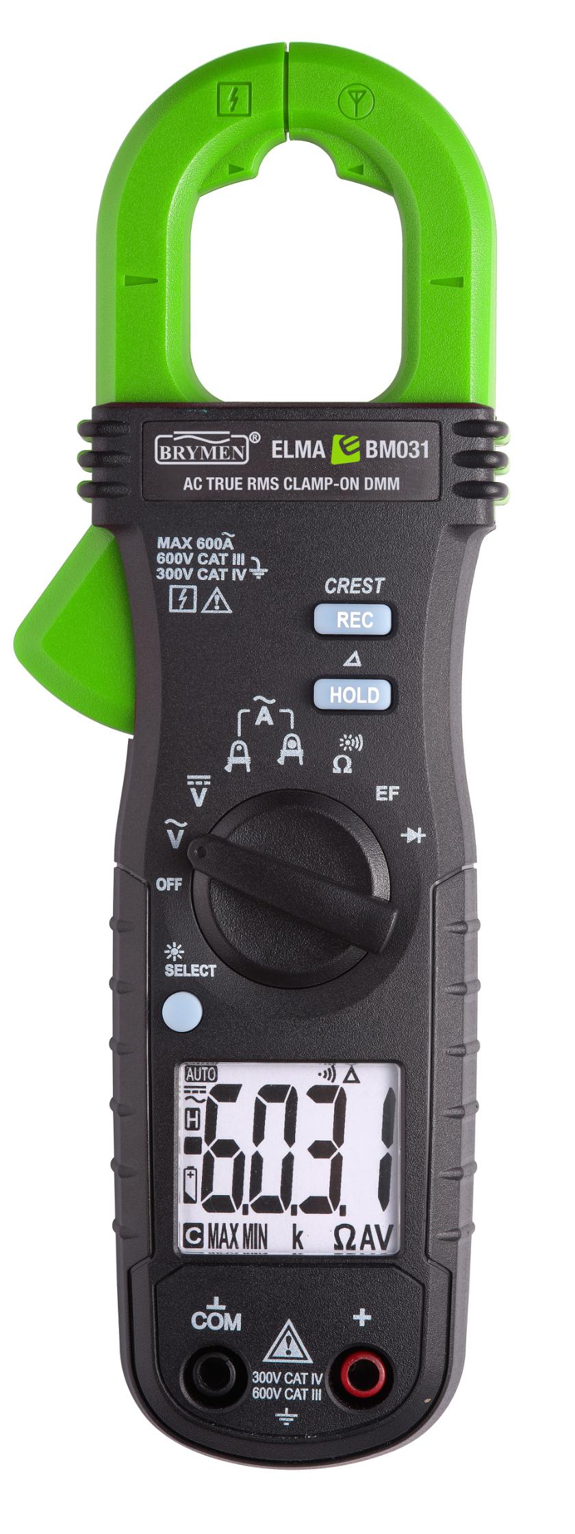 Elma BM031 TRMS AC clamp multimeter