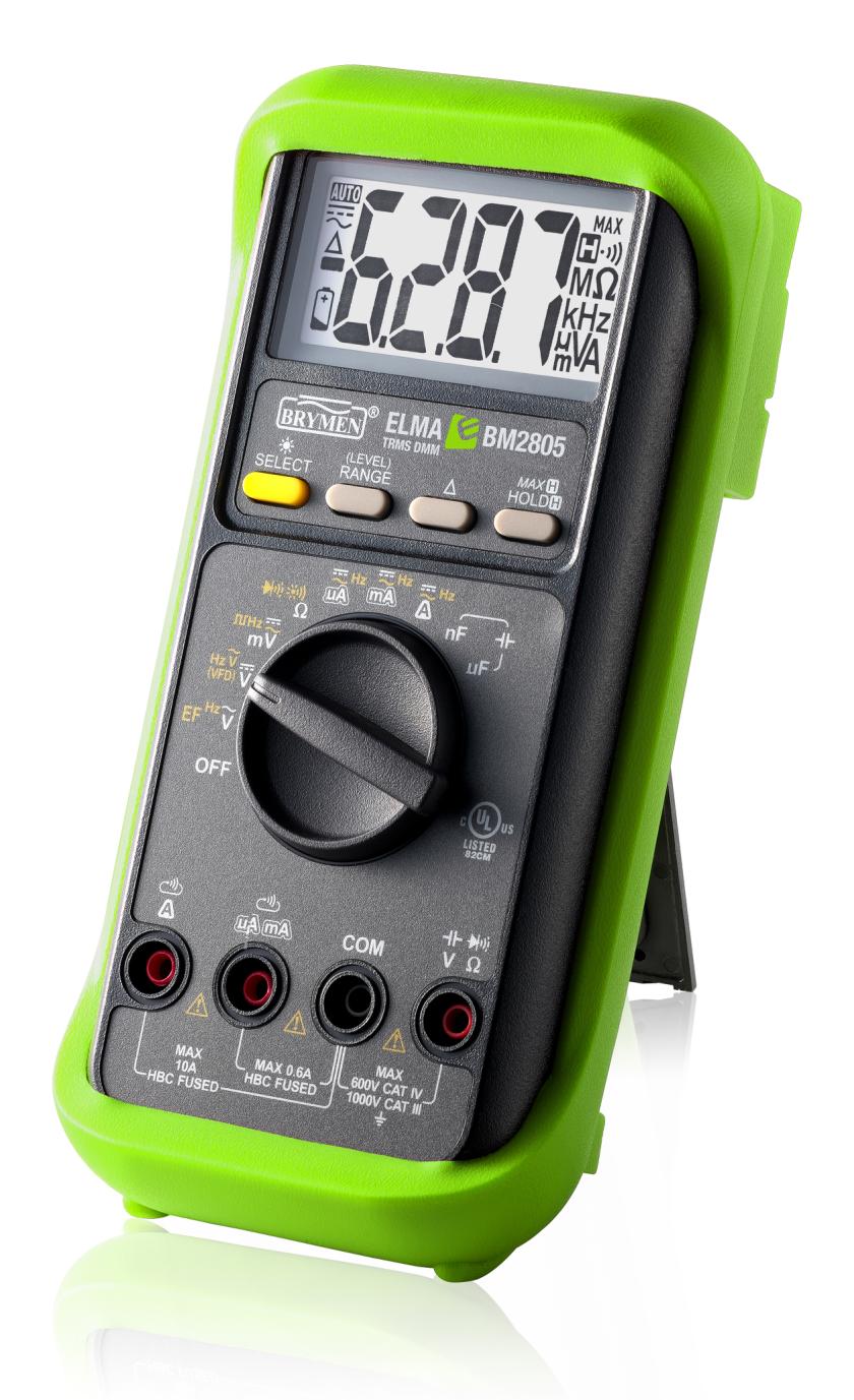 Elma BM2805 Multimeter, True RMS