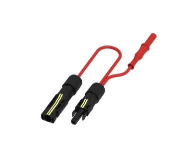 Test leads - PVFM2317, red, MC4F-MC4M-banana
