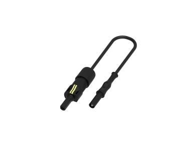 Test leads - PVF2317, blacl, MC4F-banana