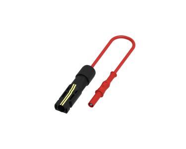 Test leads - PVM2317, red, MC4M-banana
