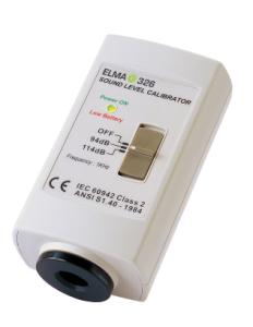 Elma 326 – Sound calibrator