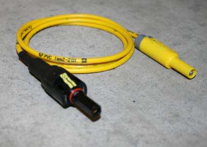 Solar connector MC4 female connector, 100cm