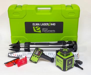 Elma Laser R440 Combo horizontal rotation laser set in case