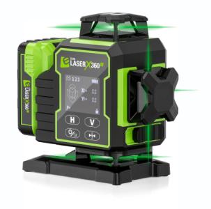 Elma Laser X360-M line laser with motorized base and remote