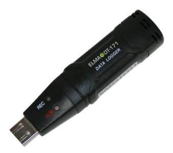 Elma DT171 - Mini USB temperature and humidity data logger
