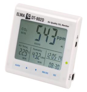Elma DT802D - CO2 / RH% / Temp. measurement of air quality